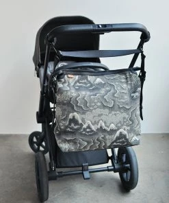 Littlephant Grey Tiger Island Pattern Messenger Bag