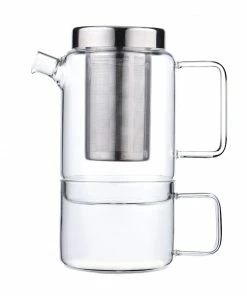 Bredemeijer Tea For One Salerno Glass Tea Pot 750 Ml With Built In Cup 9 Bredemeijer Tea For One Salerno Glass Tea Pot 750 Ml With Built In Cup