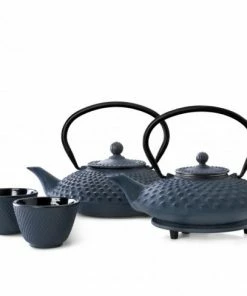 Bredemeijer Blue Iron Cast Design Xilin Teapot