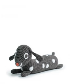 Littlephant Dark Grey Cotton Puppy Soft Toy