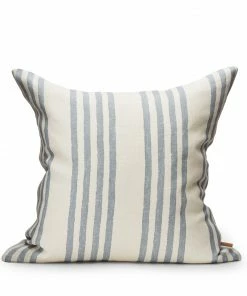 Littlephant 50 x 50cm Ebony Dusty Blue Fields Cushion Cover