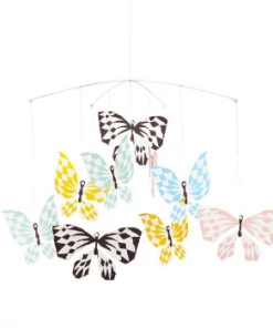 Littlephant Butterflies Hanging Mobile