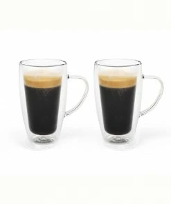 Bredemeijer Glass Double Walled For Coffee Or Tea Small 295 ml In A Set Of 2 14 Bredemeijer Glass Double Walled For Coffee Or Tea Small 295 ml In A Set Of 2