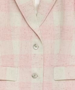 Rodebjer Violante Silkcheck Blazer