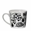 Littlephant Small White Black Porcelain Wild At Heart Mug