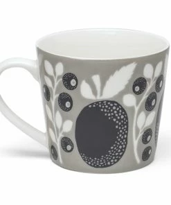Littlephant Large Grey Plum Porcelain Mug