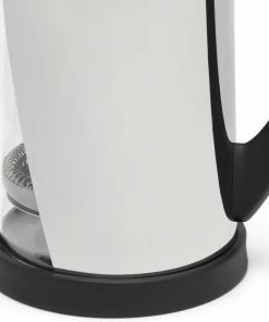 Bredemeijer Leopold Vienna Coffee Maker Carona Design Borosilicate Glass Polished Steel Holder 1L