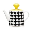 Littlephant Black Waves Porcelain Teapot