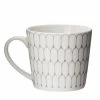Littlephant Large White Grey Porcelain Palais Mug