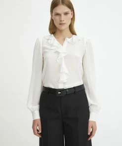 Rodebjer Off White Majolie Silk Shirt 10 Rodebjer Off White Majolie Silk Shirt